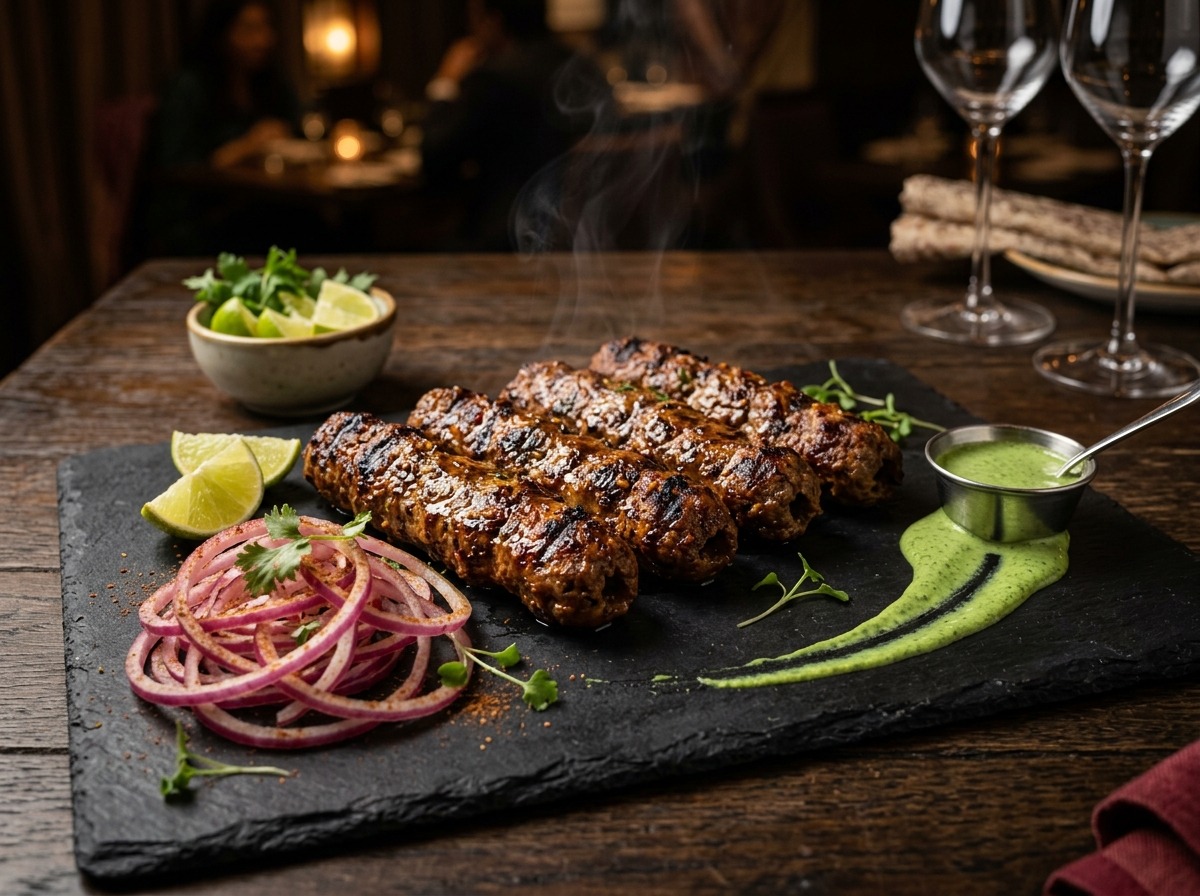 Buff Seekh Kabab (5pcs)